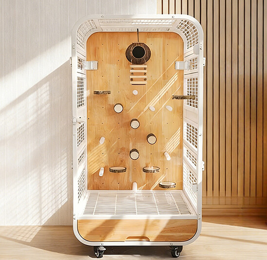Square Bird Cage